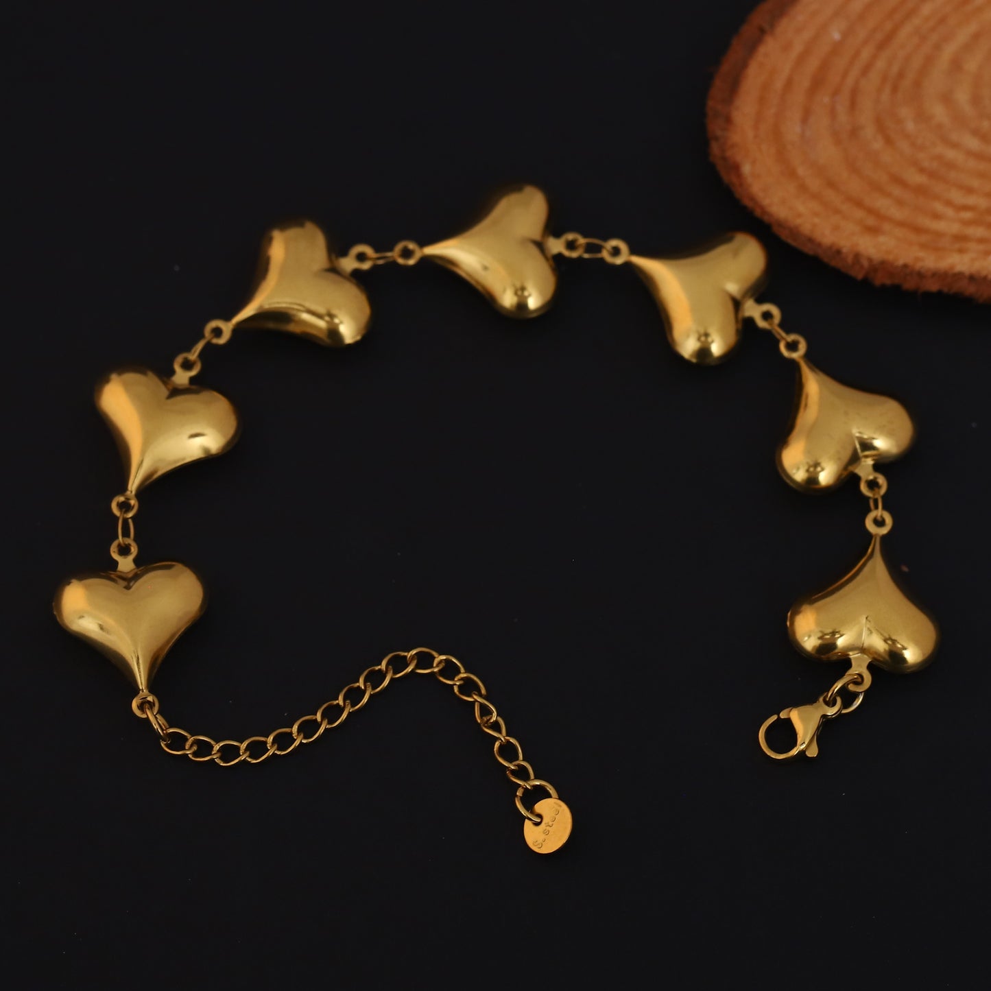 Cute Korean Style Love Chain Bracelet - ZIPPORY