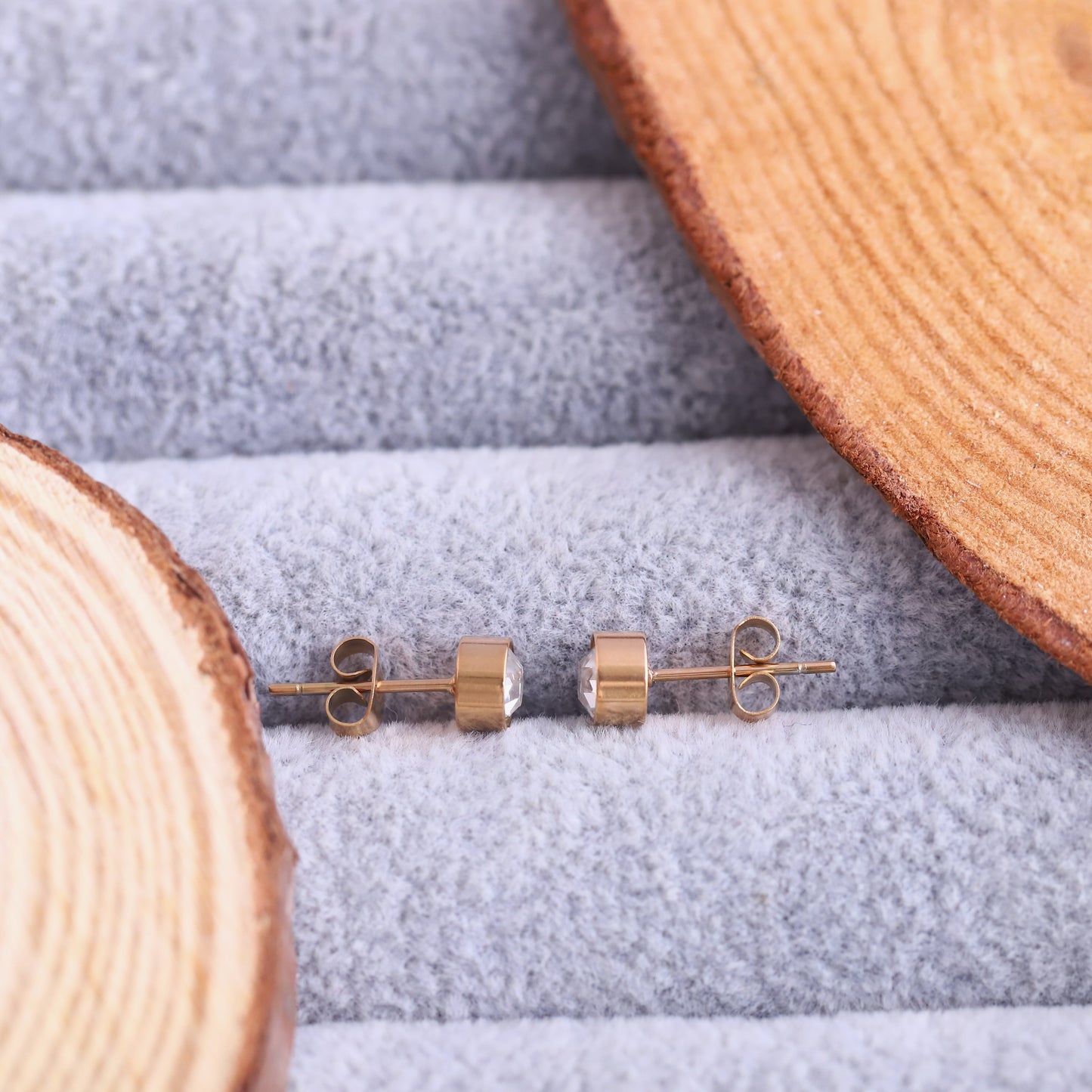 Korean Stud Drop Earrings Combo-3 Pairs - ZIPPORY