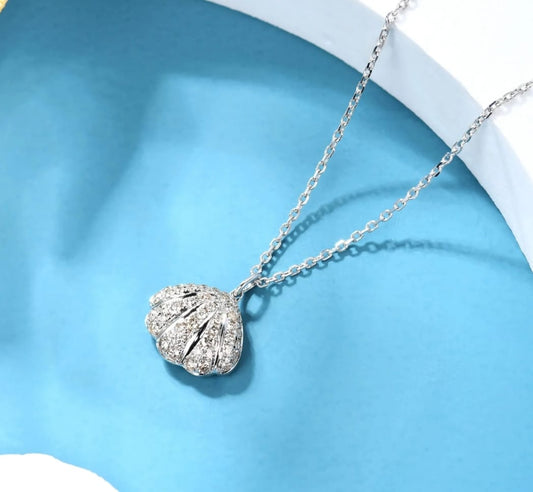 Minimalist Silver Pearl Necklace - ZIPPORY