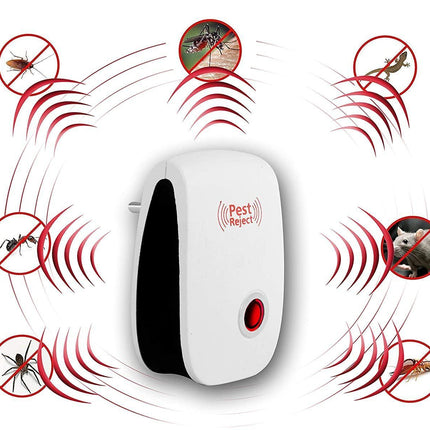 Pest Repeller- Ultrasonic Pest Repeller for Mosquito, Cockroaches, etc  Insect Pest Control Electric Pest Repelling (Pack of 1)