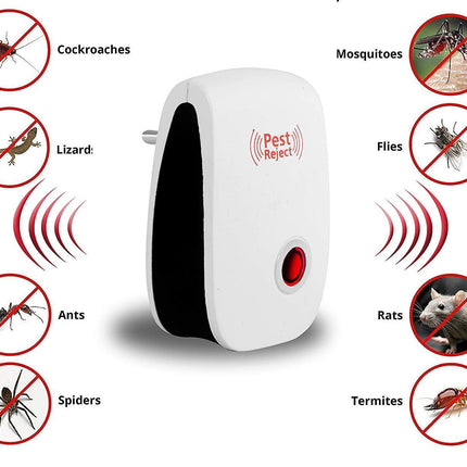 Pest Repeller- Ultrasonic Pest Repeller for Mosquito, Cockroaches, etc  Insect Pest Control Electric Pest Repelling (Pack of 1)