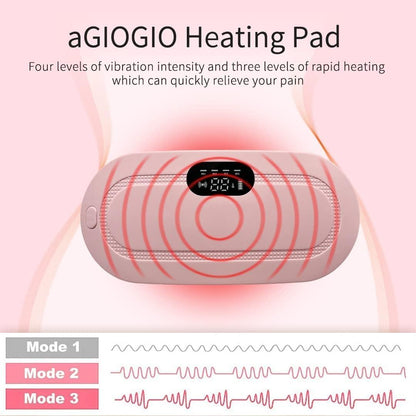 Portable Cordless Heating Pad - Menstrual Heating Pad - ZIPPORY