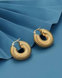 Coil Hoops Earring - ZIPPORY