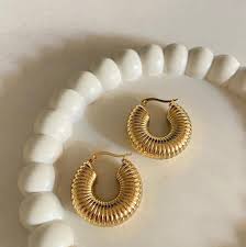 Coil Hoops Earring - ZIPPORY