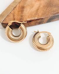 Coil Hoops Earring - ZIPPORY