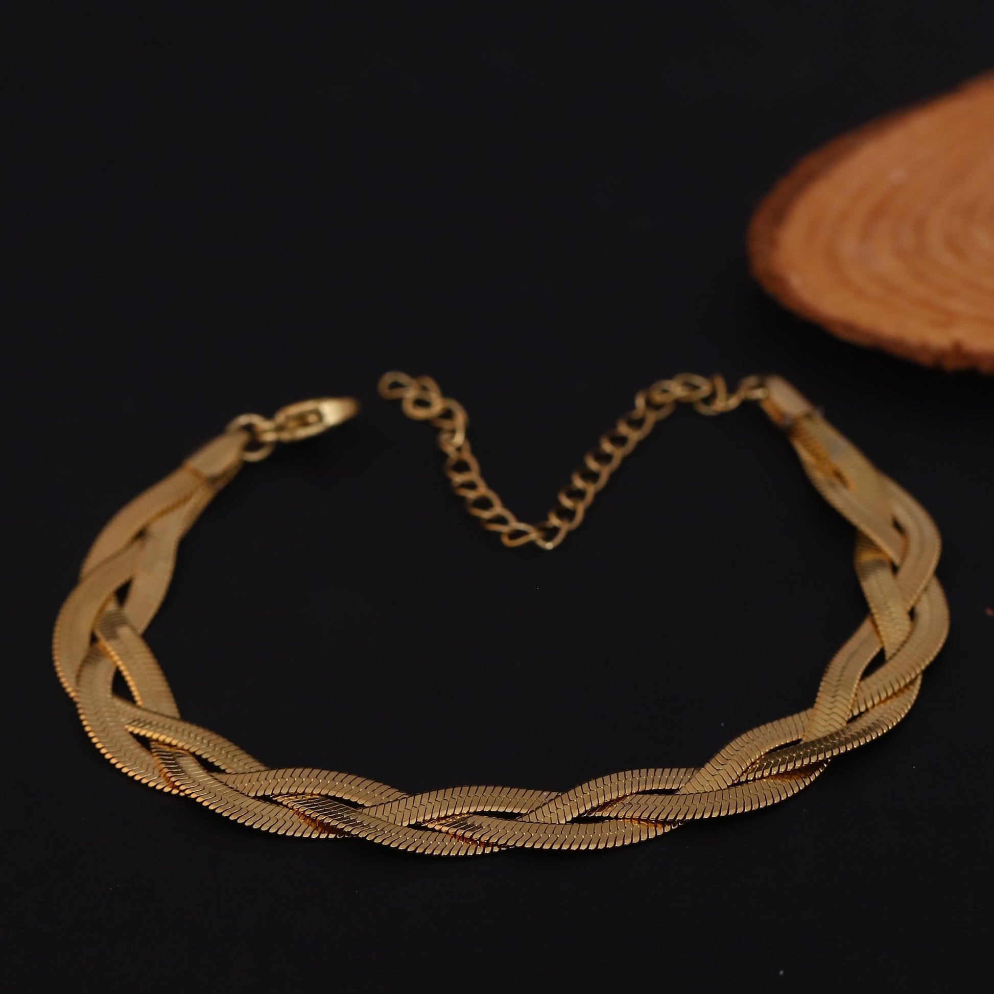 Cute Double Chain Snake Bracelet - ZIPPORY