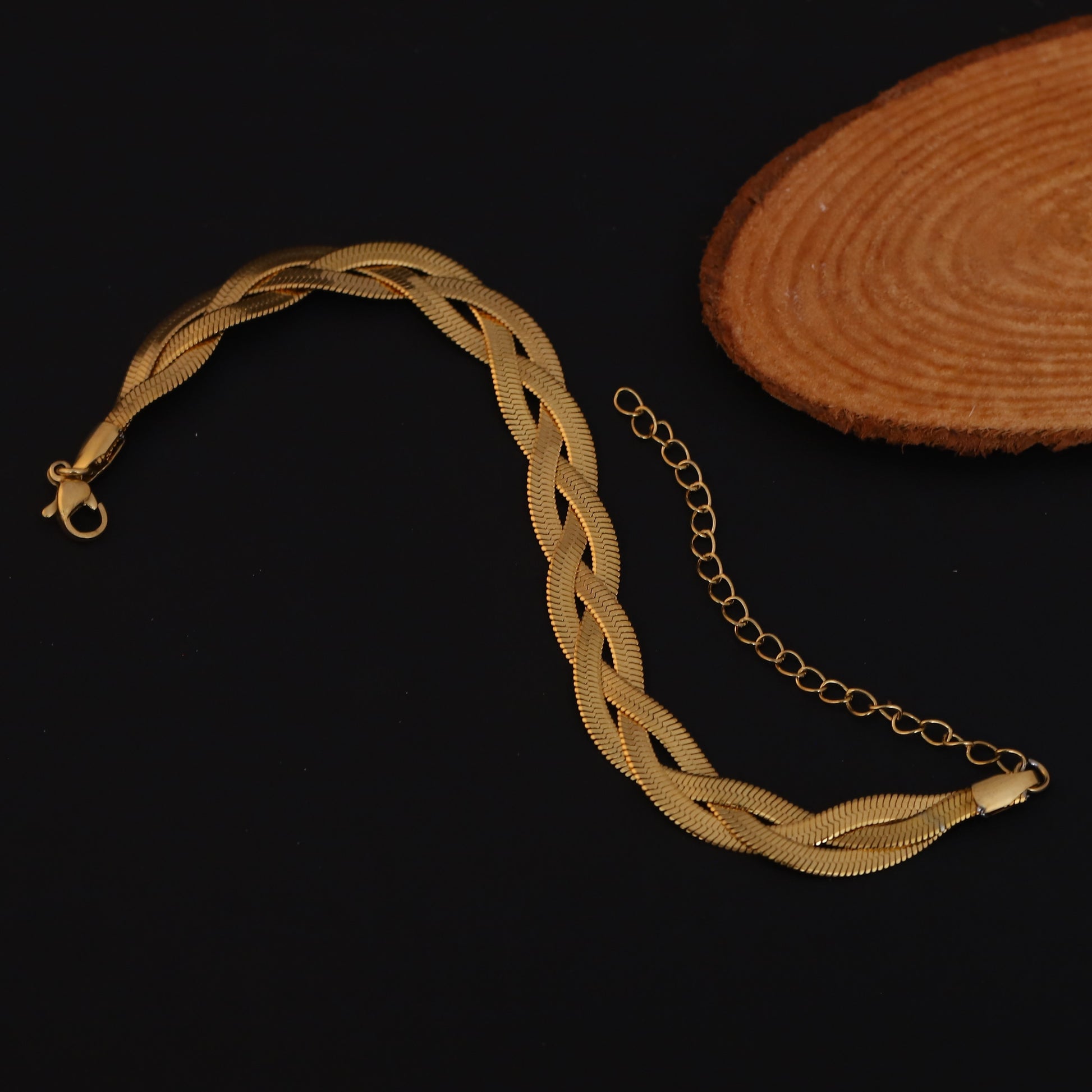 Cute Double Chain Snake Bracelet - ZIPPORY
