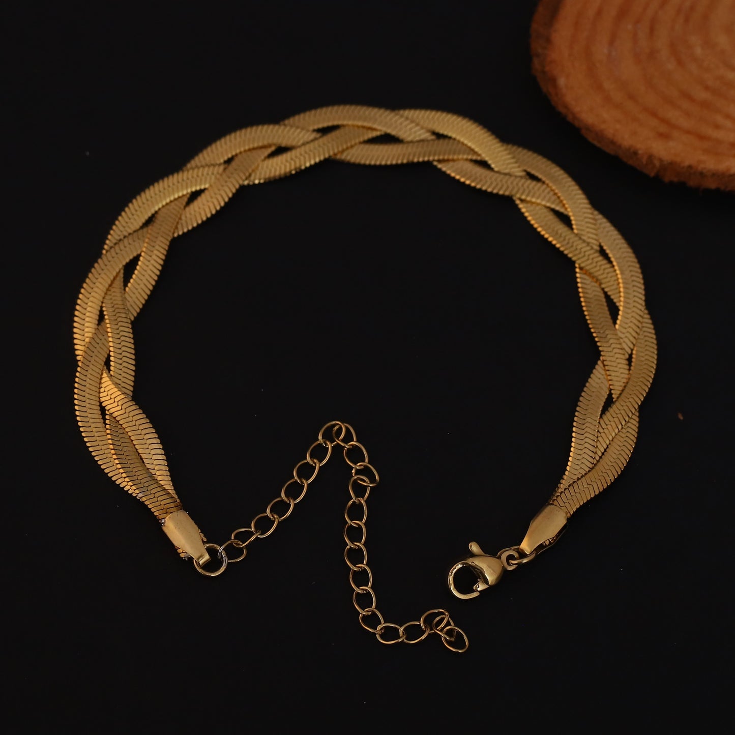 Cute Double Chain Snake Bracelet - ZIPPORY