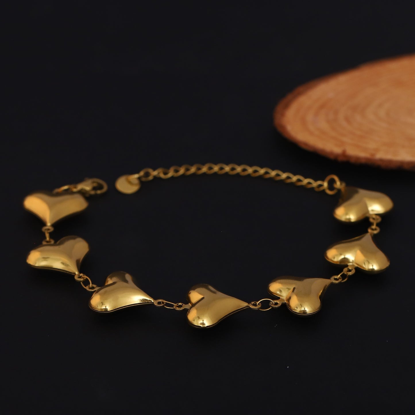 Cute Korean Style Love Chain Bracelet - ZIPPORY
