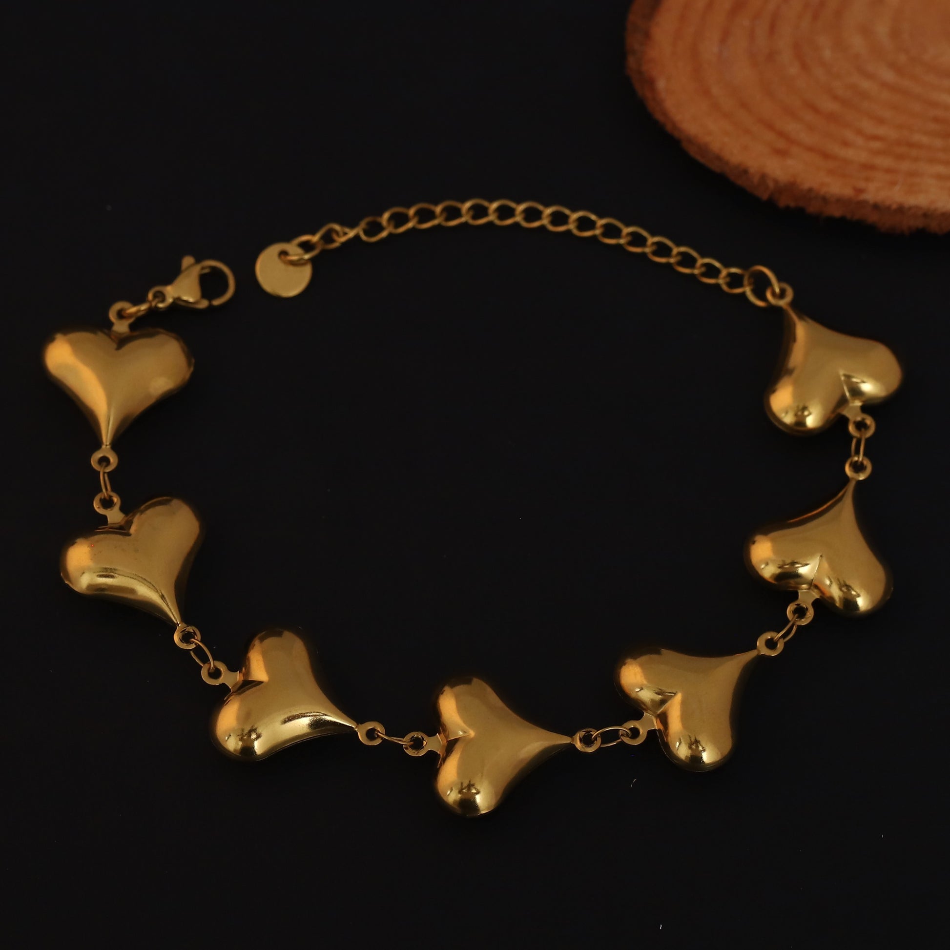 Cute Korean Style Love Chain Bracelet - ZIPPORY
