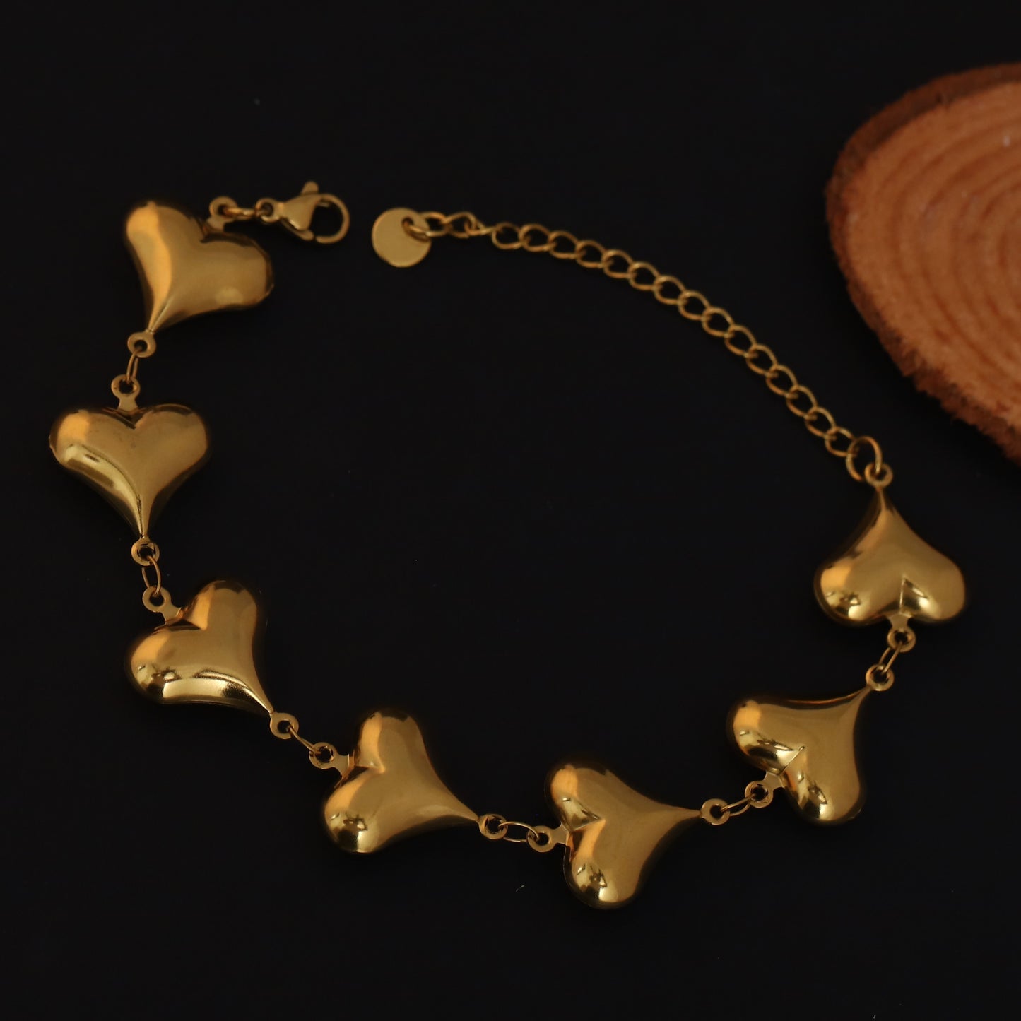 Cute Korean Style Love Chain Bracelet - ZIPPORY