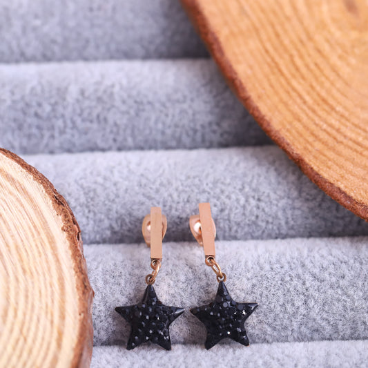 Korean Stud Drop Earrings Combo-3 Pairs - ZIPPORY