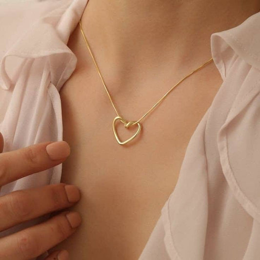 Lover Blind Date Heart Necklace - ZIPPORY