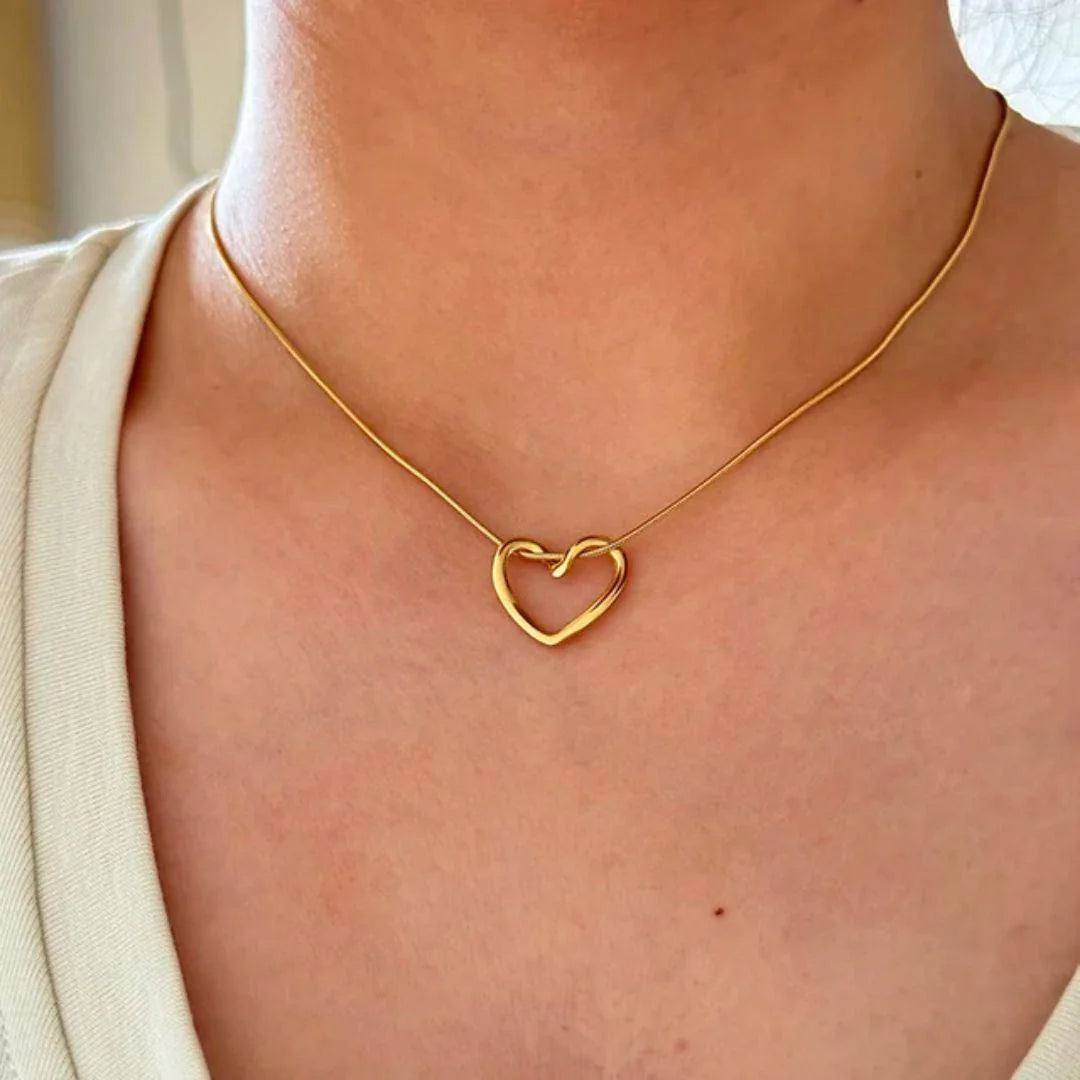 Lover Blind Date Heart Necklace - ZIPPORY