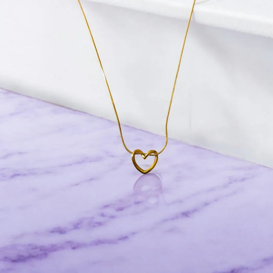 Lover Blind Date Heart Necklace - ZIPPORY
